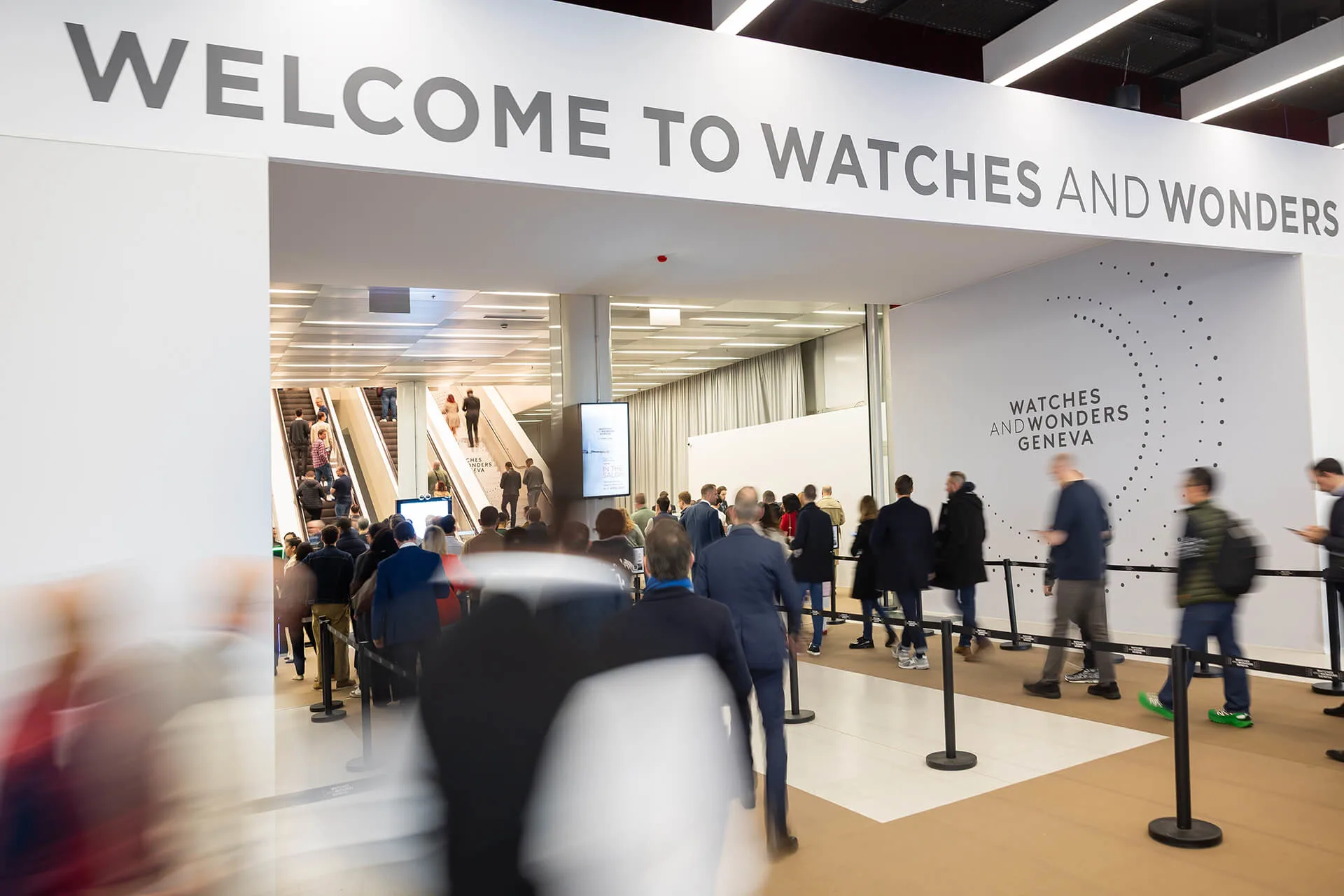 Watches and Wonders 2026 - Entrada do evento em Genebra
