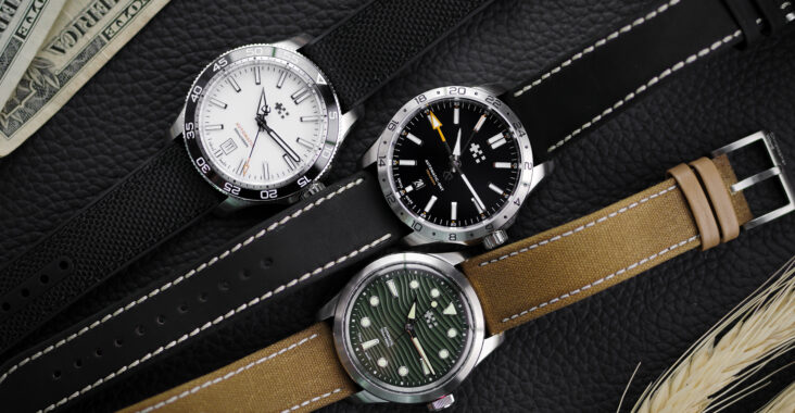 Christopher Ward — The Twelve, C65 Dune Aeolian e C63 Sealander GMT