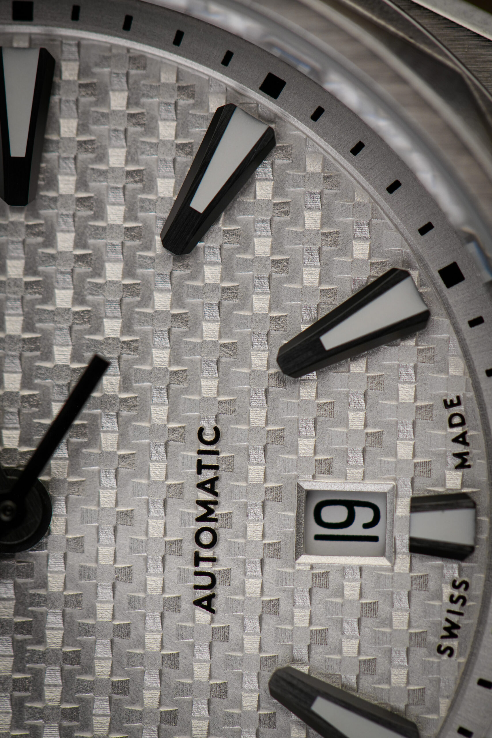 The Twelve macro do mostrador textura piramidal